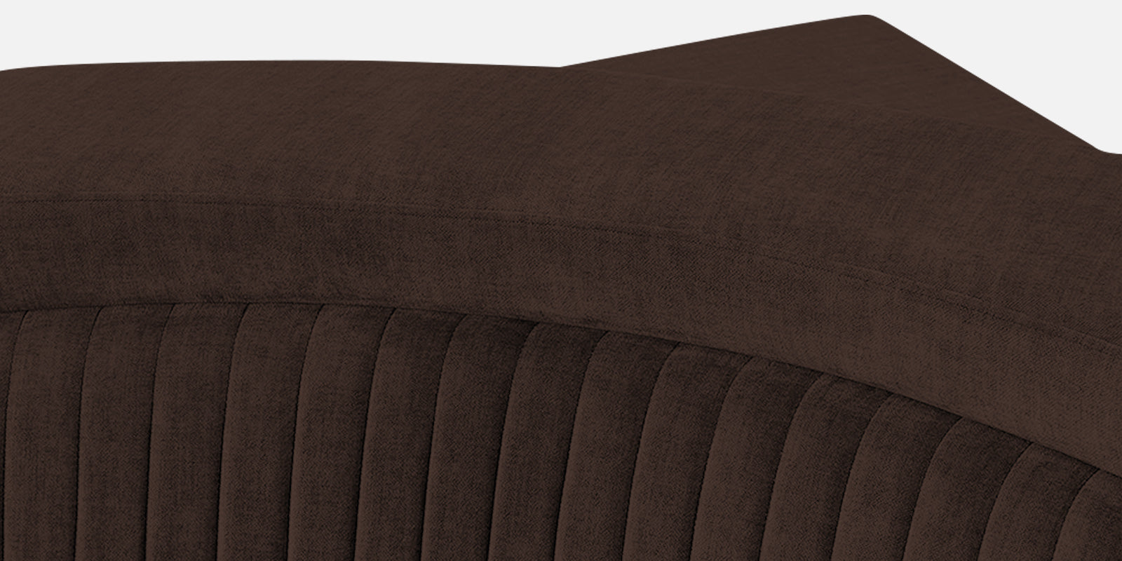 Draco Fabric 6 Seater Corner Sofa In Coffee Brown Colour - Febonic Living