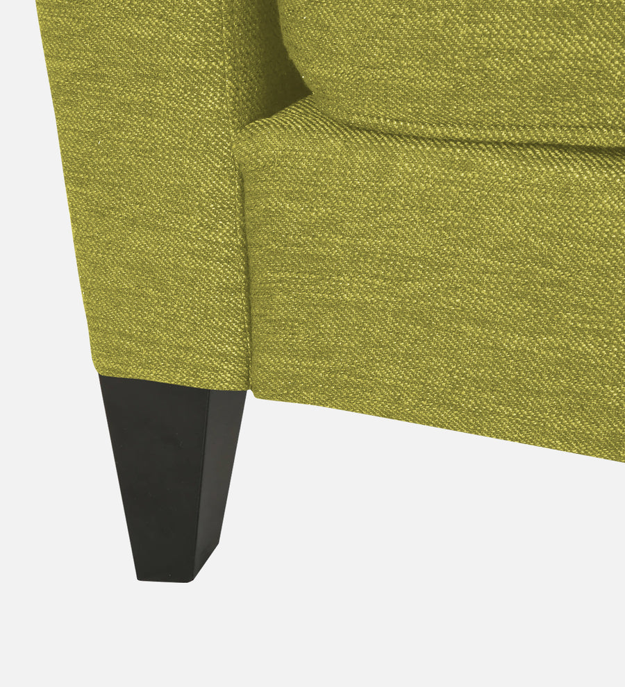 Nigar Fabric 1 Seater Sofa In Parrot Green Colour - Febonic Living