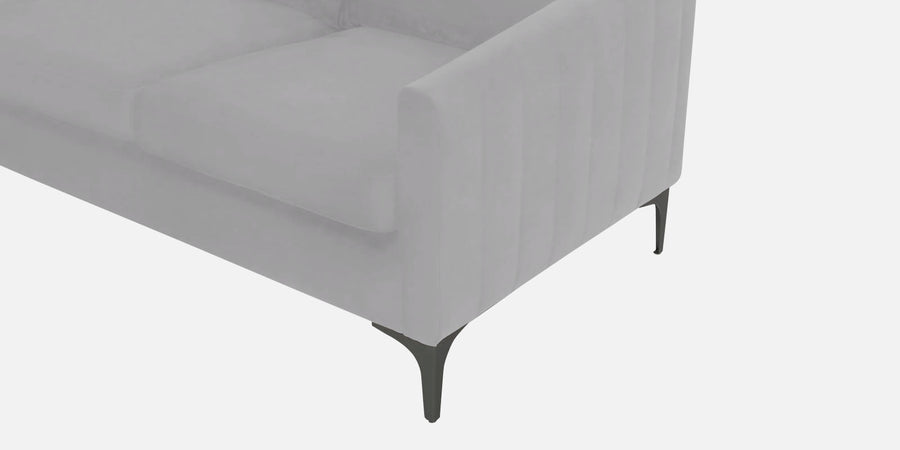 Haru Fabric Rhs Sectional Sofa 2 Lounger In Concrete Grey Colour - Febonic Living