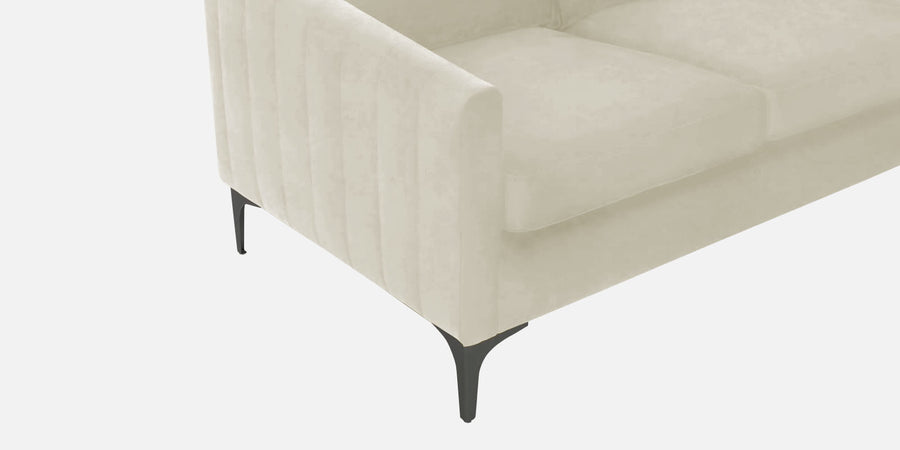 Haru Fabric Lhs Sectional Sofa 2 Lounger In Warm White Colour - Febonic Living