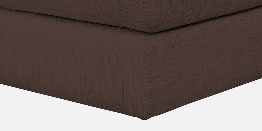 Ziggy Fabric Rhs Sectional Sofa 3 Lounger In Caramel Brown Colour - Febonic Living