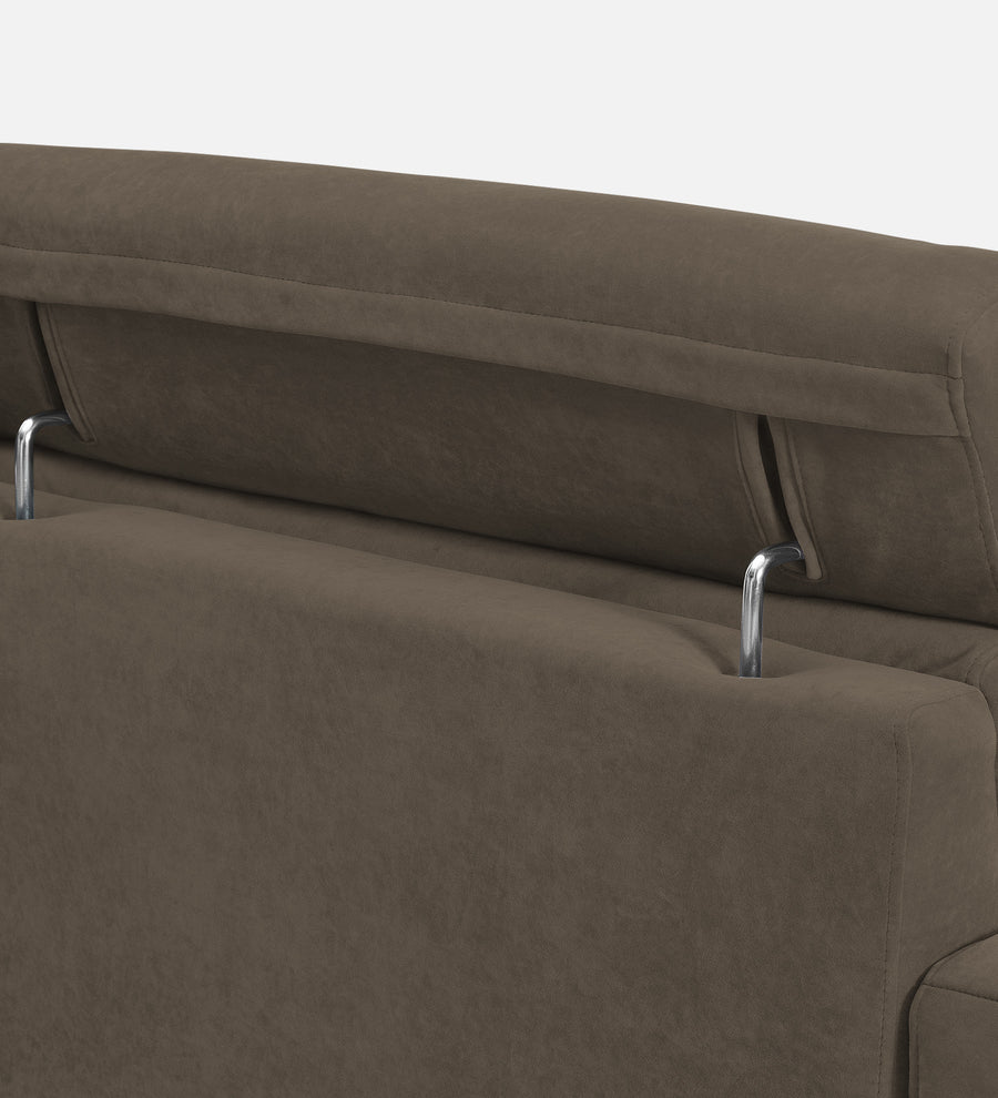 Hiro Fabric 1 Seater Sofa In Broco Dust Colour - Febonic Living