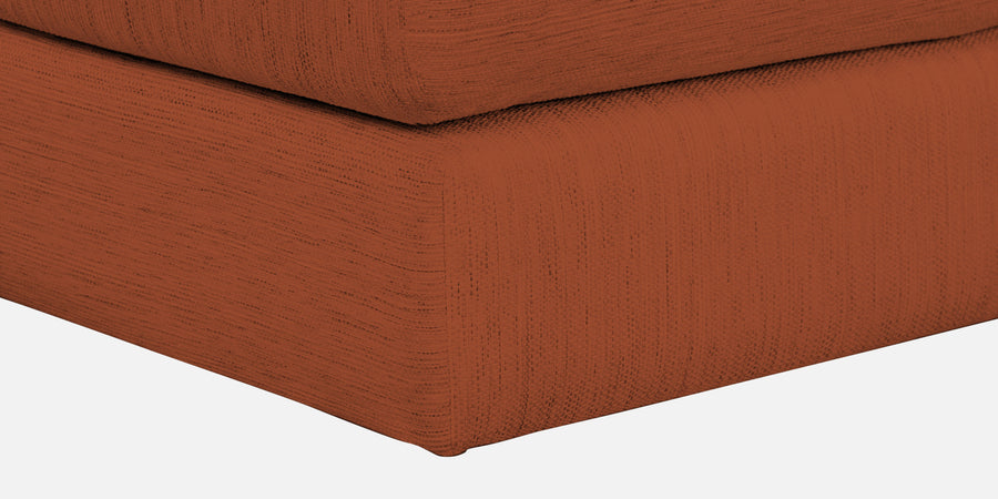 Ziggy Fabric Lhs Sectional Sofa 3 Lounger In Royal Orange Colour - Febonic Living