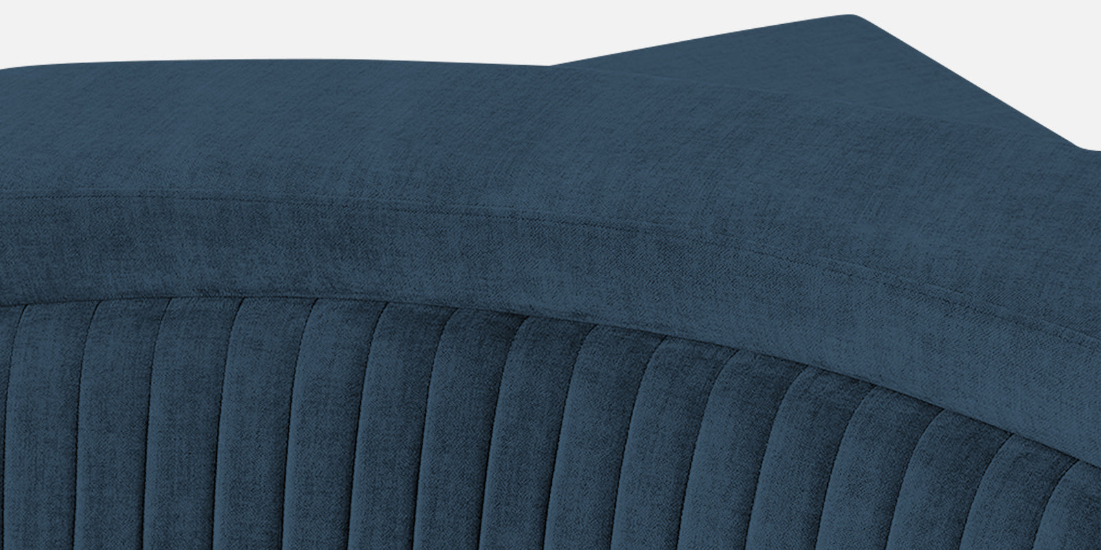 Draco Fabric 6 Seater Corner Sofa In Light Blue Colour - Febonic Living
