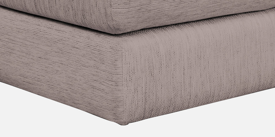 Ziggy Fabric Lhs Sectional Sofa 3 Lounger In Almond Beige Colour - Febonic Living