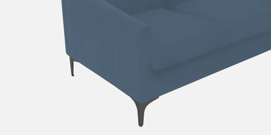 Haru Fabric Lhs Sectional Sofa 2 Lounger In Oxford Blue Colour - Febonic Living