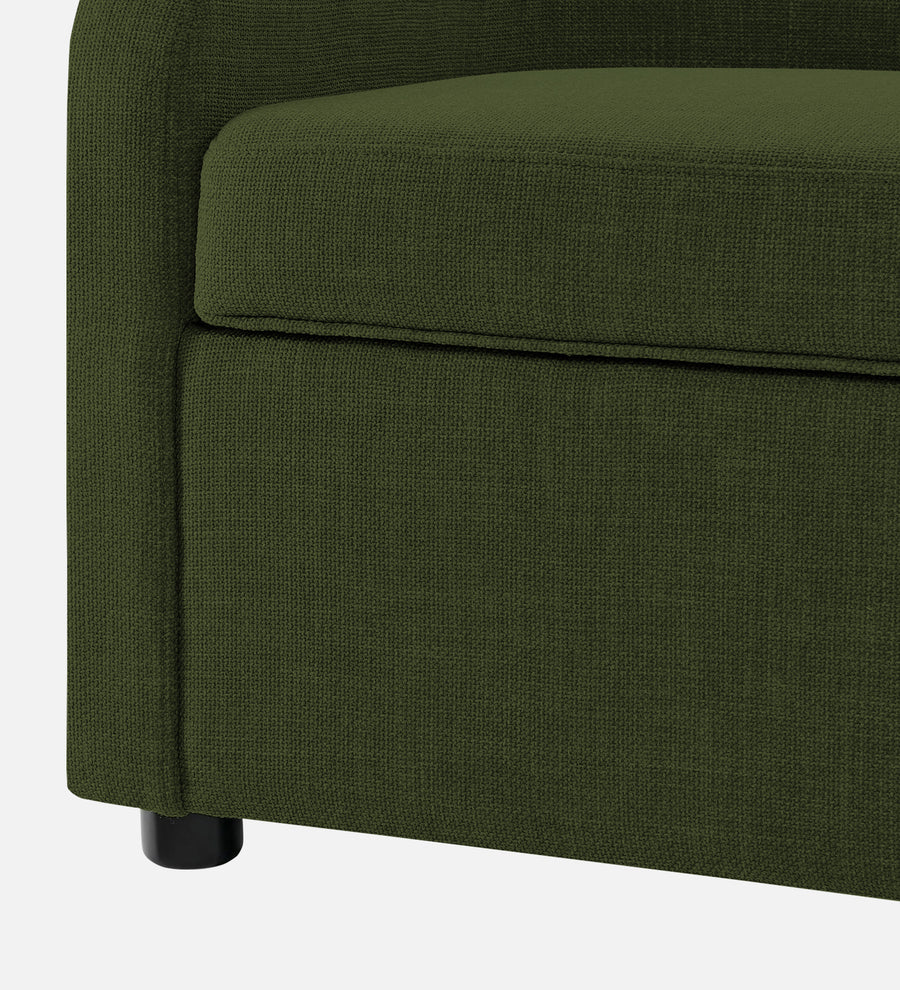 Cooper Fabric Storage Bench In Olive Green Colour - Febonic Living