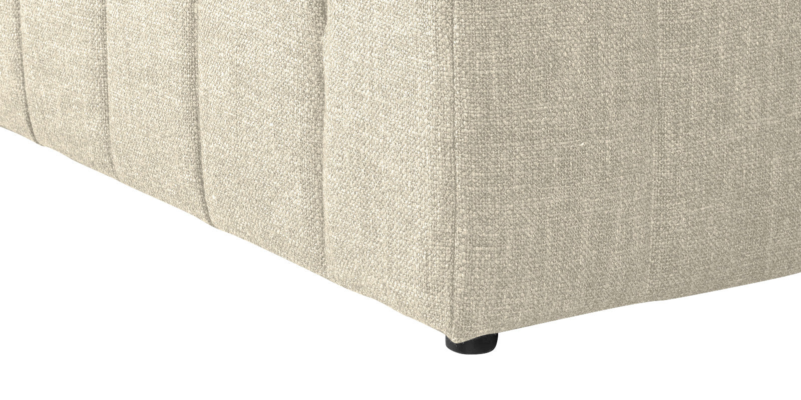 Lara Fabric 2 Seater Sofa in Ivory Cream Colour