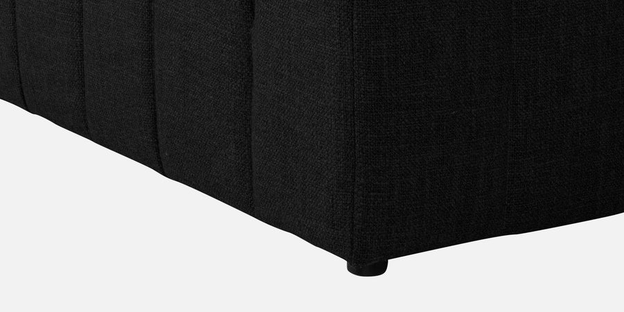 Lara Fabric 2 Seater Sofa In Zed Black Colour - Febonic Living