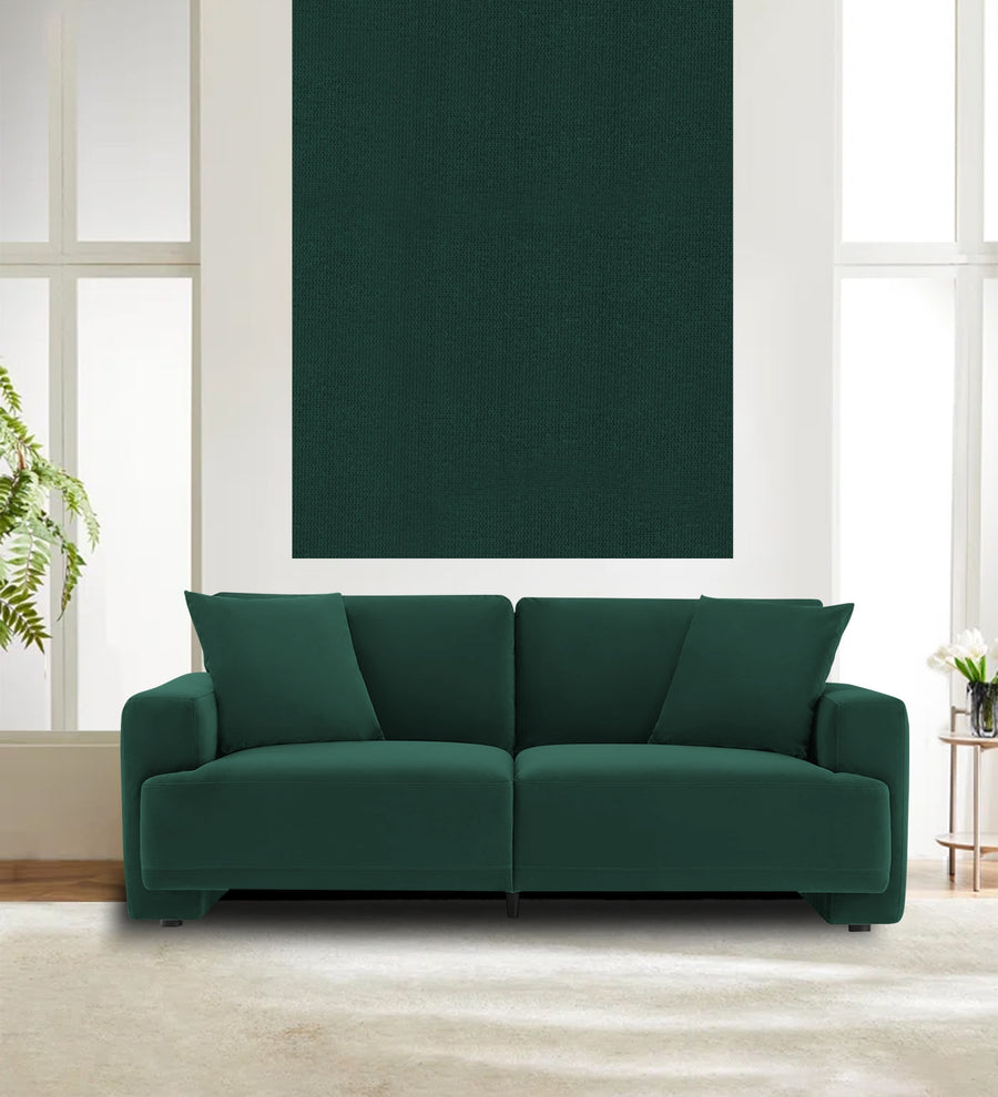 Velvet Mido Fabric Forest Green 108 Code - Febonic Living