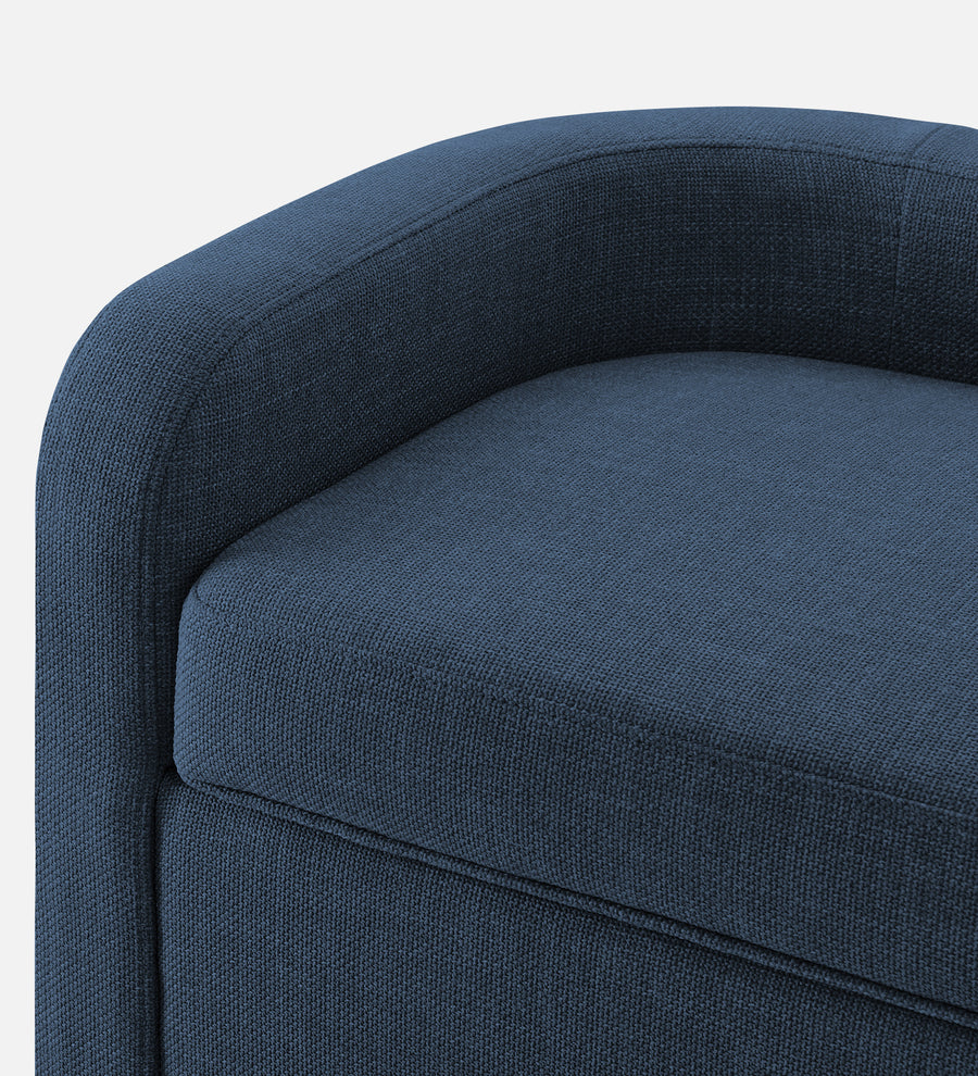 Cooper Fabric Storage Bench In Light Blue Colour - Febonic Living