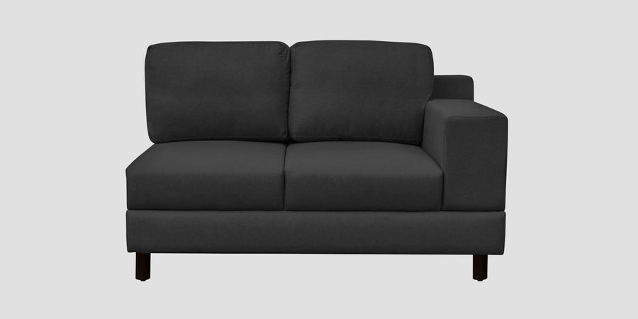 Betty Fabric 6 Seater Rhs Corner Sofa In Stone Grey Colour - Febonic Living