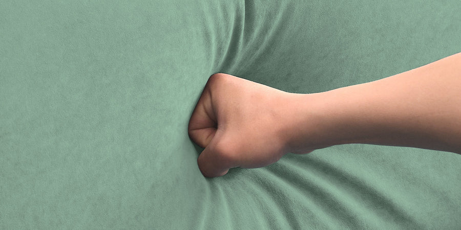 Hiro Fabric 2 Seater Sofa In Mist Blue Colour - Febonic Living