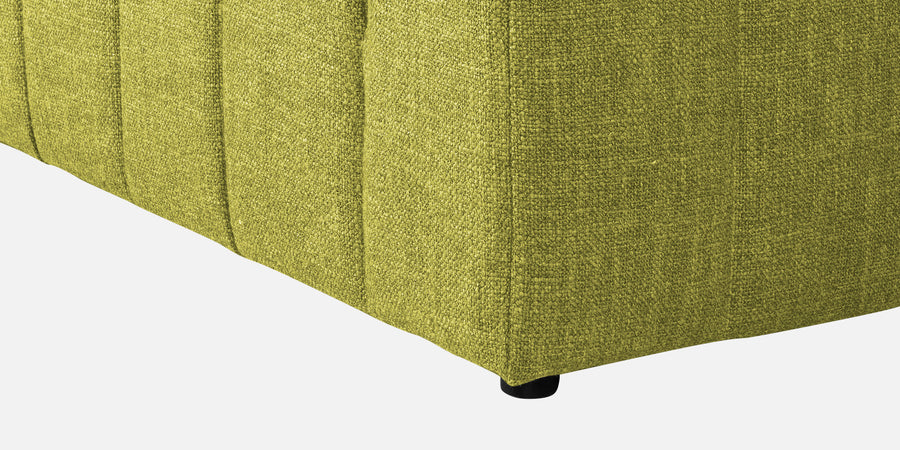 Lara Fabric 2 Seater Sofa In Parrot Green Colour - Febonic Living