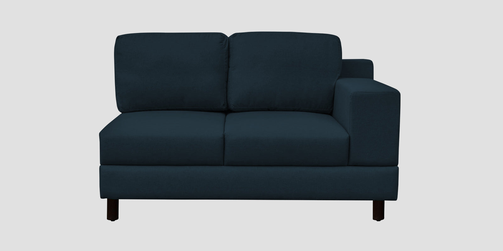 Betty Fabric 6 Seater RHS Corner Sofa In Cool Blue Colour - Febonic Living