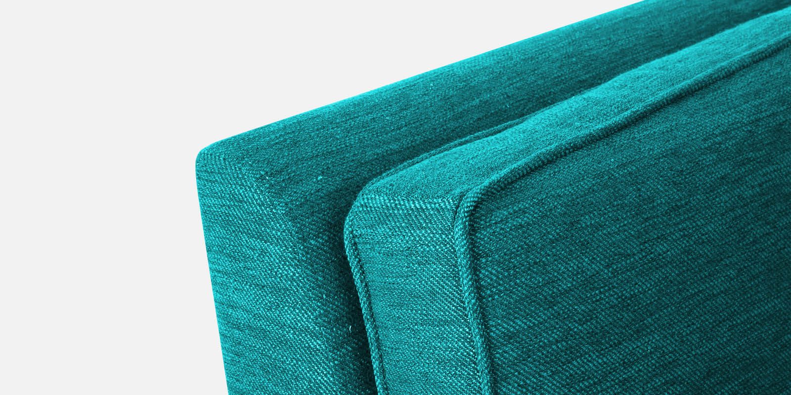 Nigar Fabric 3 Seater Sofa in Sea Green Colour