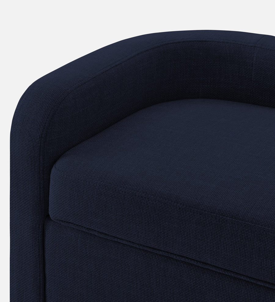 Cooper Fabric Storage Bench In Royal Blue Colour - Febonic Living