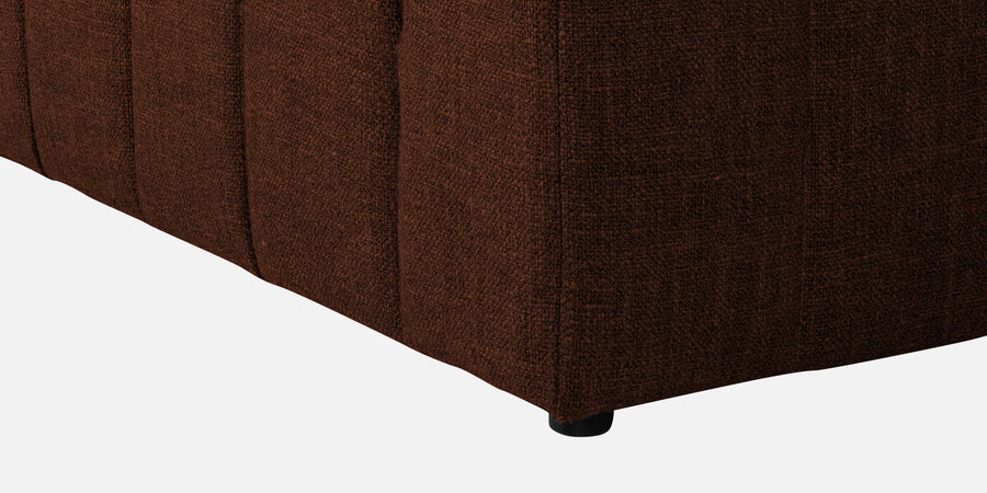 Lara Fabric 2 Seater Sofa In Coffee Brown Colour - Febonic Living