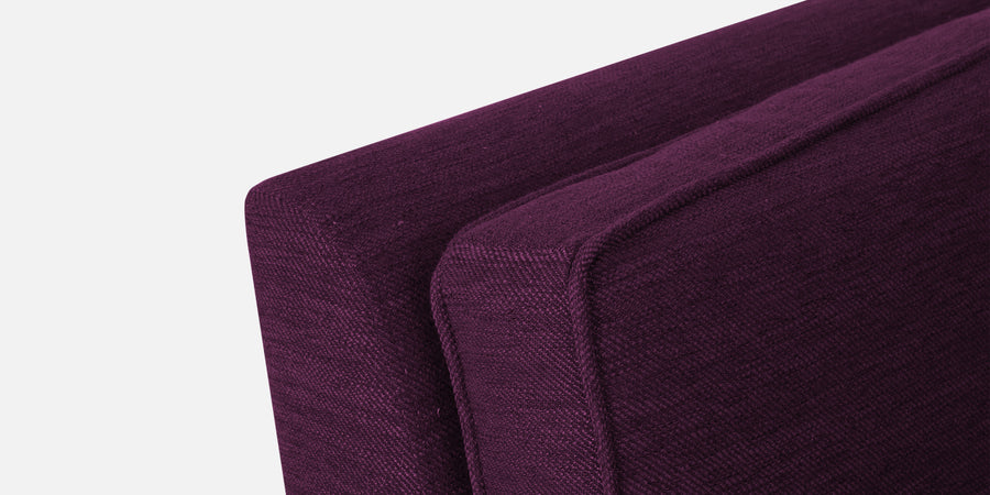 Nigar Fabric 2 Seater Sofa In Greek Purple Colour - Febonic Living