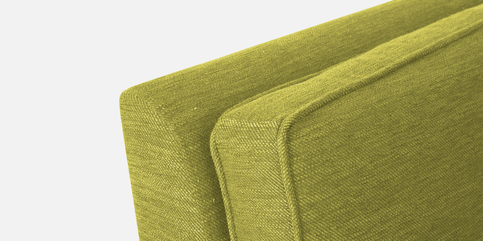 Nigar Fabric 3 Seater Sofa in Parrot Green Colour