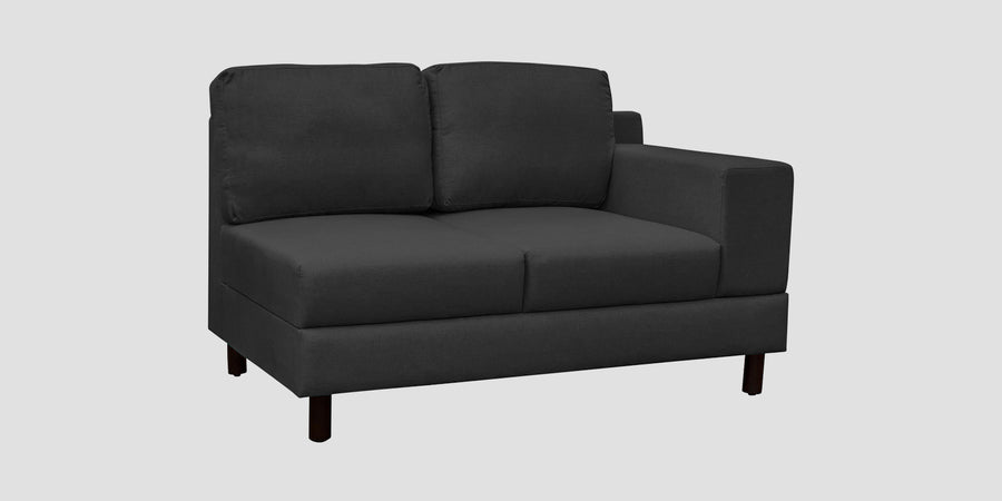 Betty Fabric 6 Seater Rhs Corner Sofa In Stone Grey Colour - Febonic Living