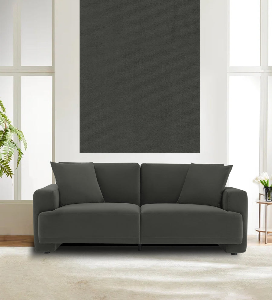 Velvet Mido Fabric Hory Grey 163 Code - Febonic Living