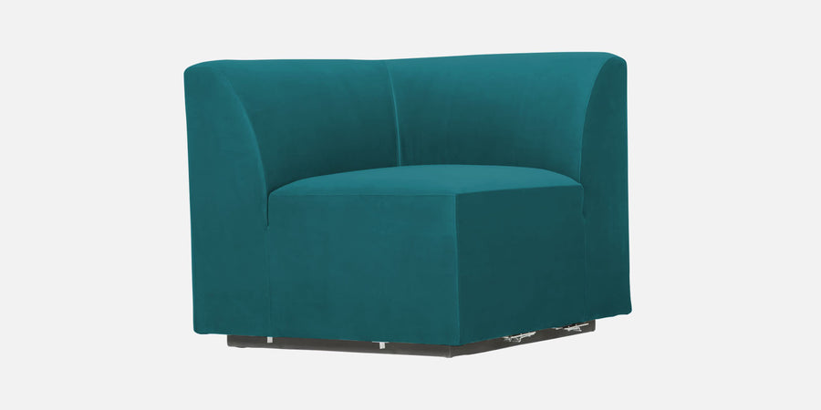 Bufa Velvet 2 Seater Sofa In Arabian Green Colour - Febonic Living