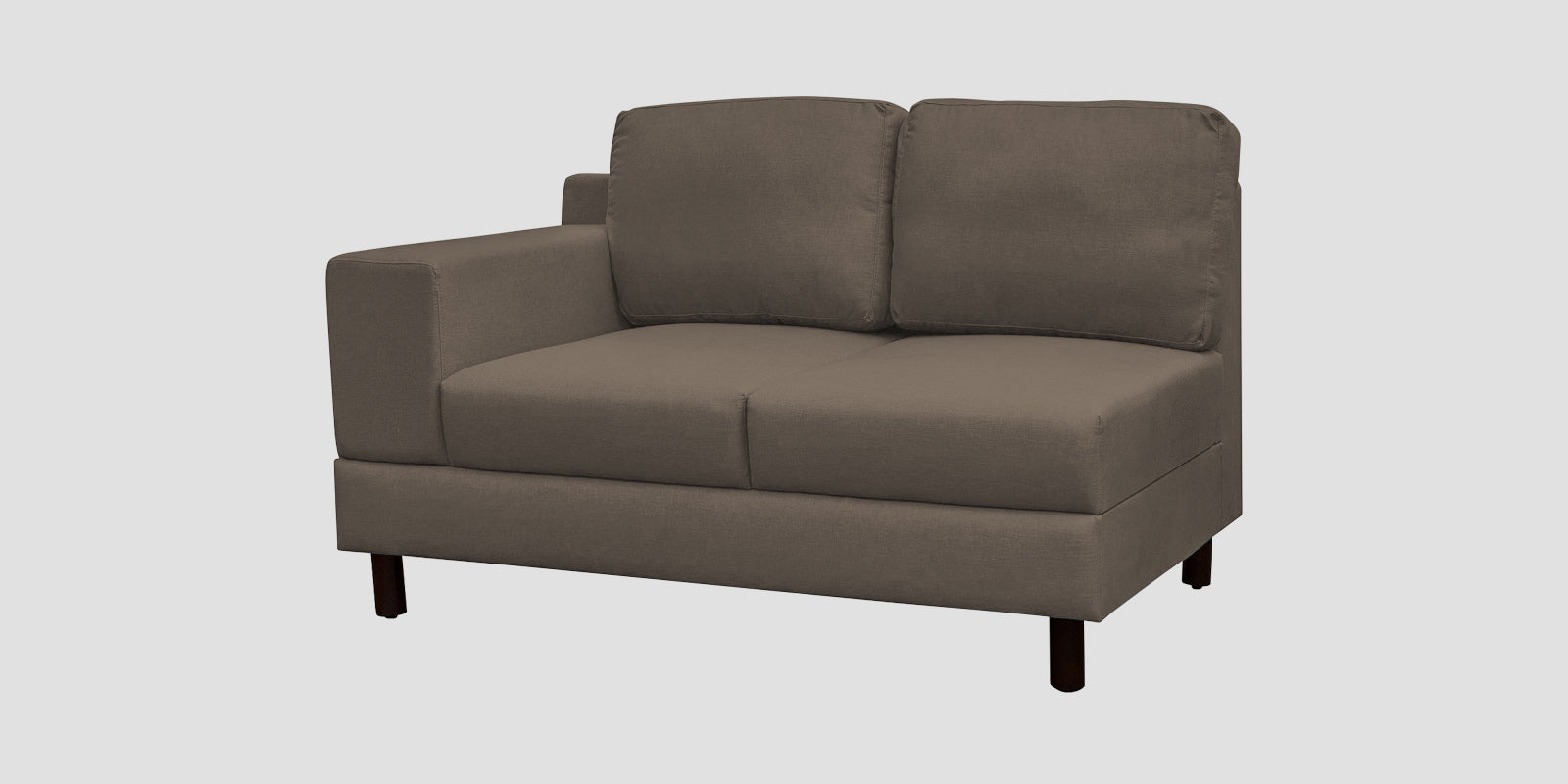 Betty Fabric 6 Seater LHS Corner sofa In Hazel Beige Colour - Febonic Living