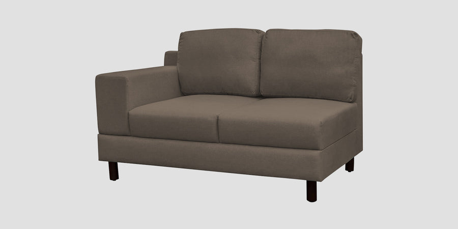 Betty Fabric 6 Seater Lhs Corner Sofa In Hazel Beige Colour - Febonic Living