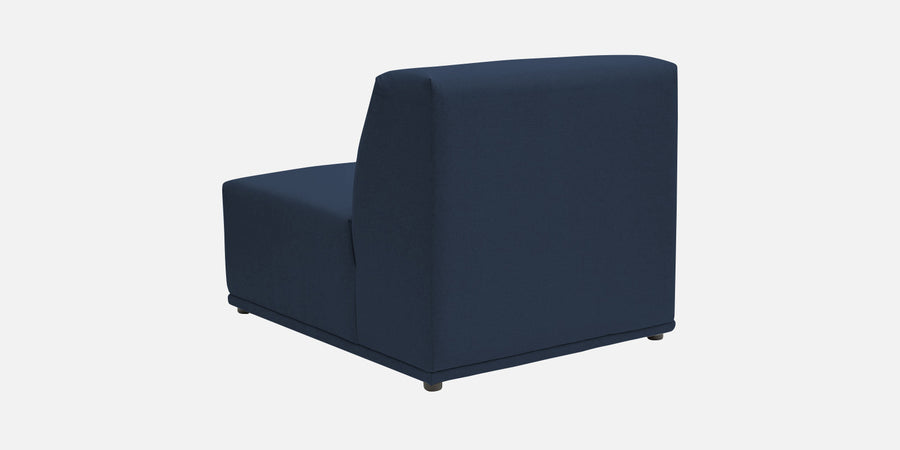 Adam Fabric Rhs Sectional Sofa 3 Ottoman Lounger In Denim Blue Colour - Febonic Living