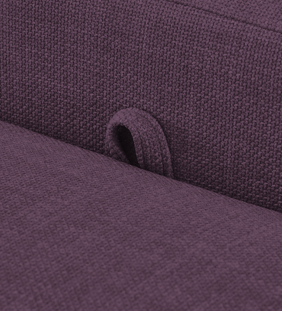 Cooper Fabric Storage Bench In Greek Purple Colour - Febonic Living