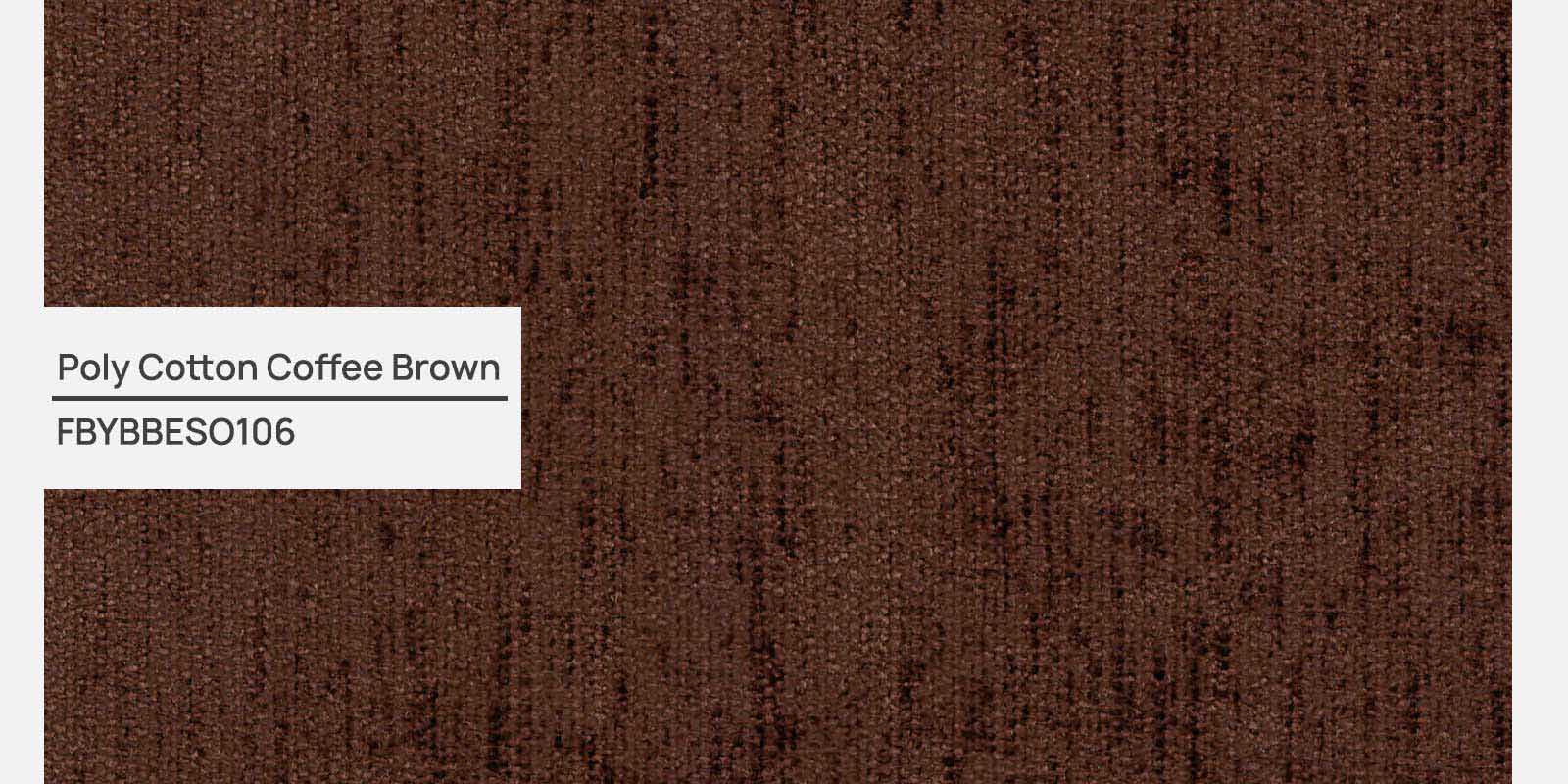 Denmark Fabric 2 Seater Sofa in Coffee Brown Colour