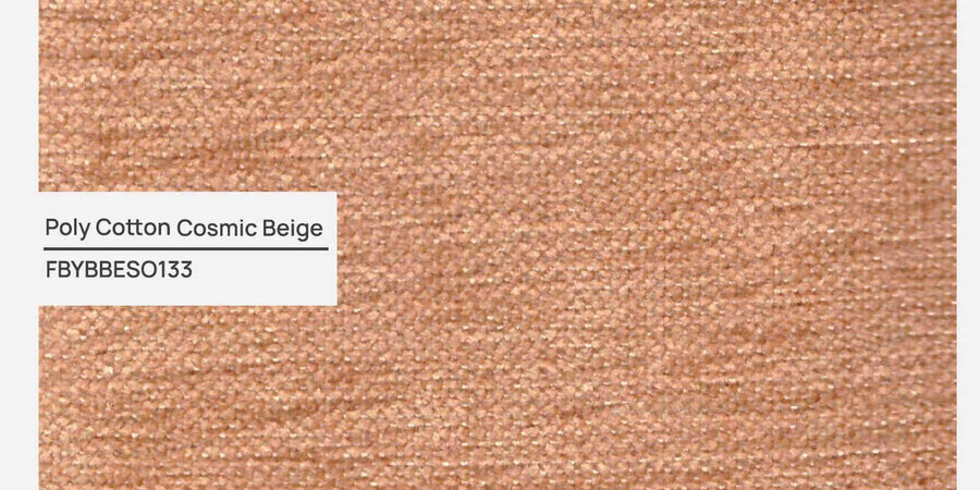 Denmark Fabric 2 Seater Sofa In Cosmic Beige Colour - Febonic Living