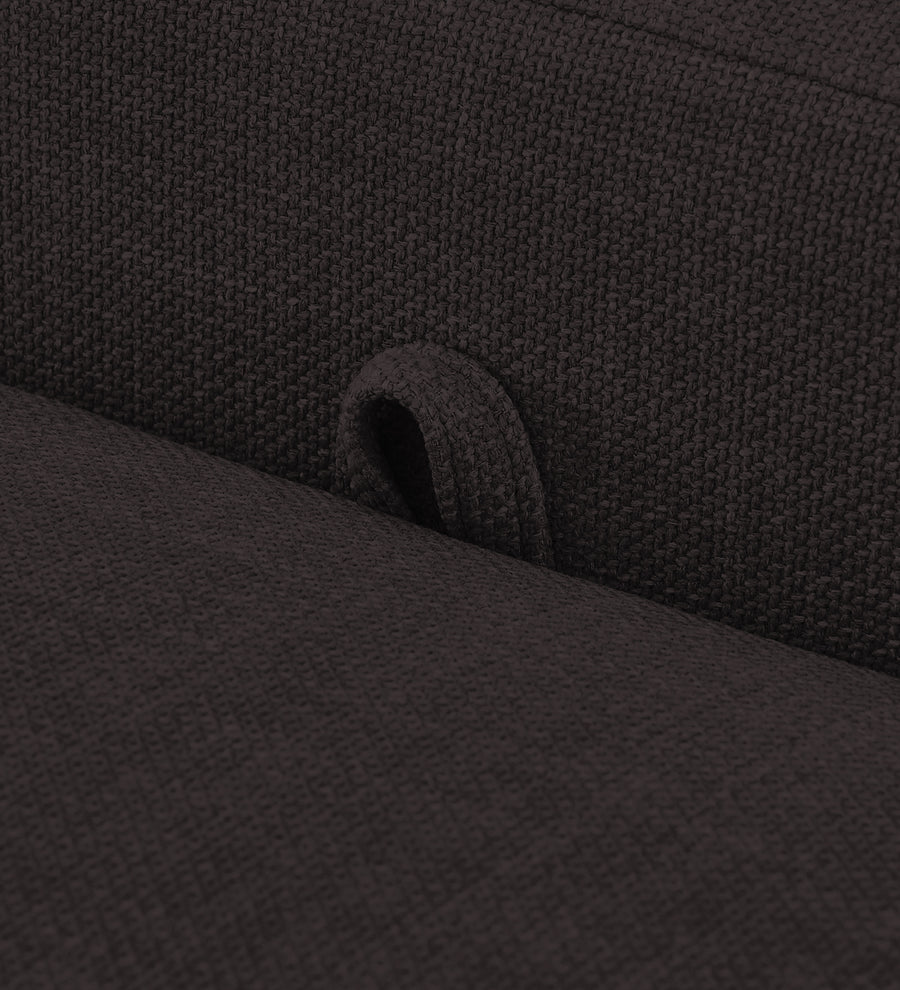 Cooper Fabric Storage Bench In Cara Brown Colour - Febonic Living