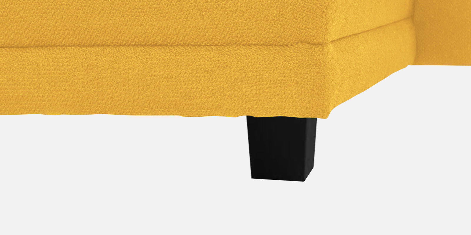 Ira Fabric LHS 6 Seater Sofa Cum Bed In Bold Yellow Colour