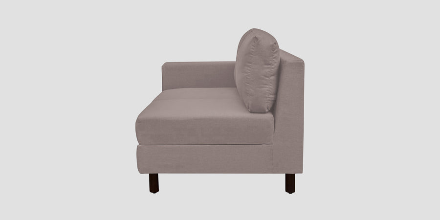 Betty Fabric 6 Seater Lhs Corner Sofa In Almond Beige Colour - Febonic Living