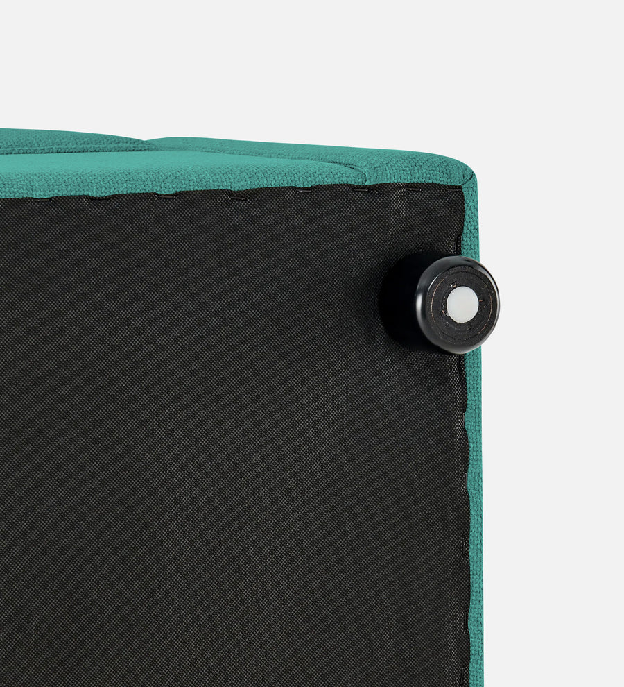 Cooper Fabric Storage Bench In Sea Green Colour - Febonic Living