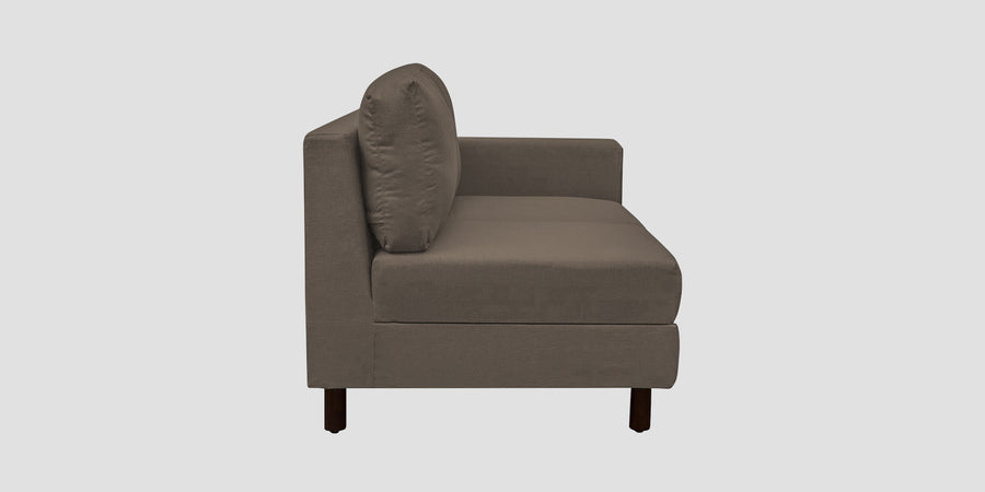 Betty Fabric 6 Seater Rhs Corner Sofa In Hazel Beige Colour - Febonic Living