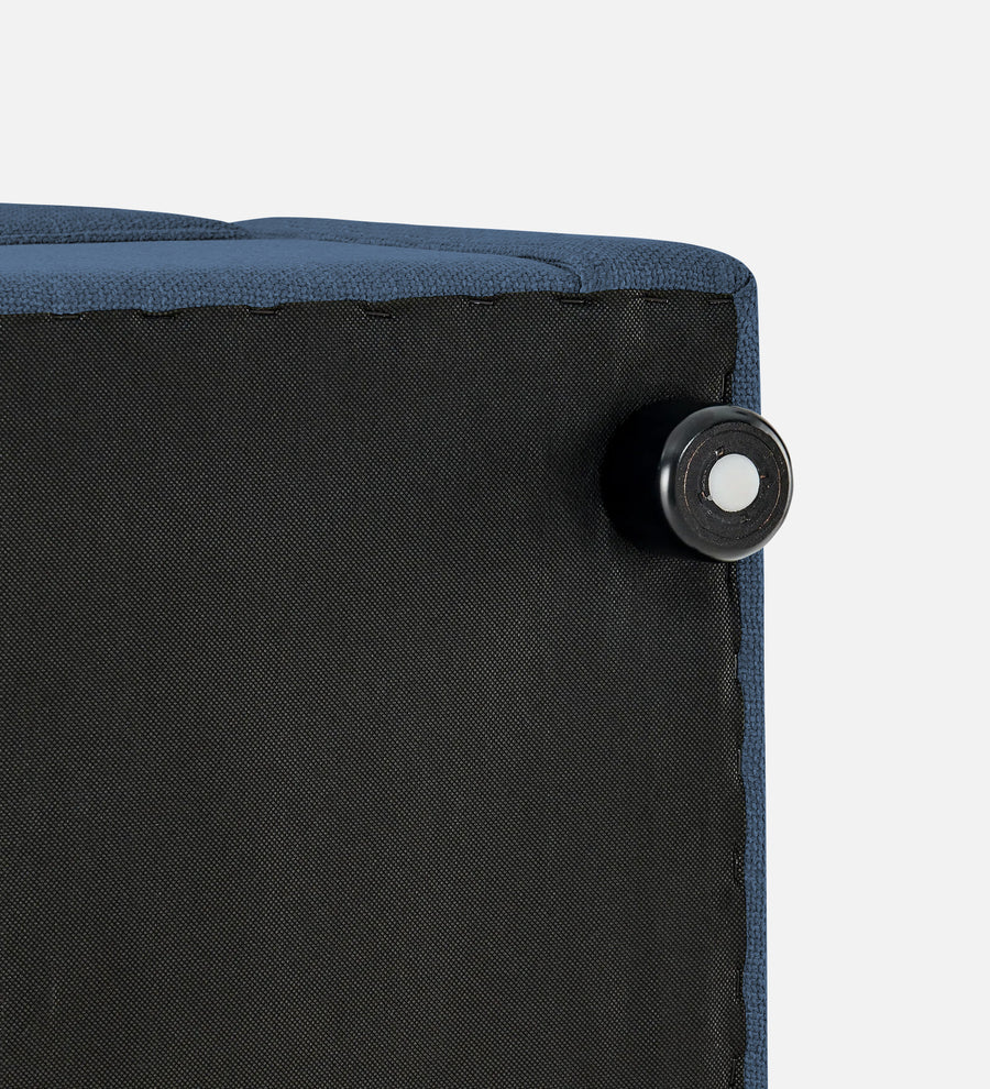 Cooper Fabric Storage Bench In Light Blue Colour - Febonic Living