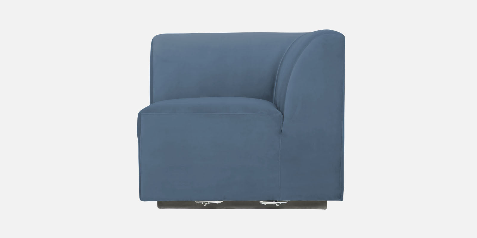 Bufa Velvet 2 Seater Sofa in Oxford Blue Colour With Storage