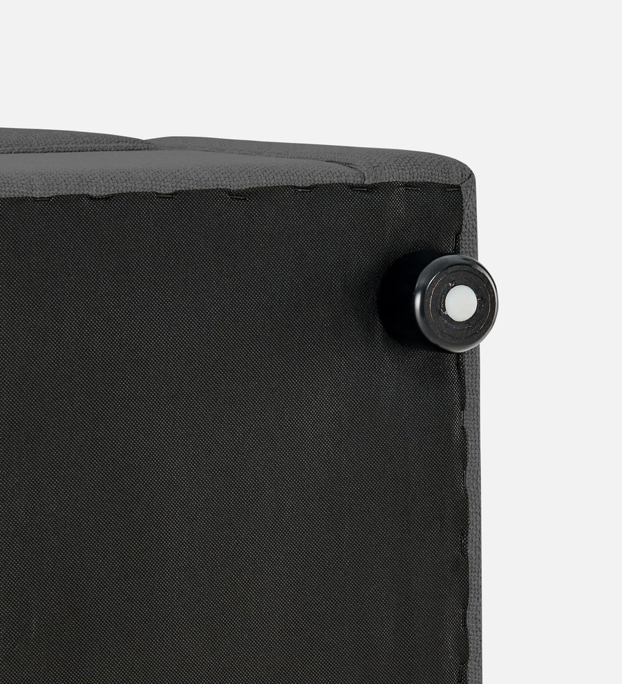 Cooper Fabric Storage Bench In Charcoal Grey Colour - Febonic Living