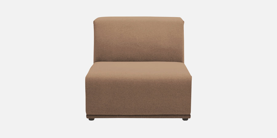 Adam Fabric Rhs Sectional Sofa 3 Ottoman Lounger In Cookie Beige Colour - Febonic Living