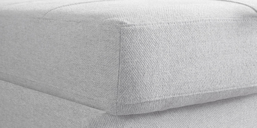 Fornia Fabric 2 Seater Pull Out Sofa Cum Bed In Lit Grey Colour - Febonic Living