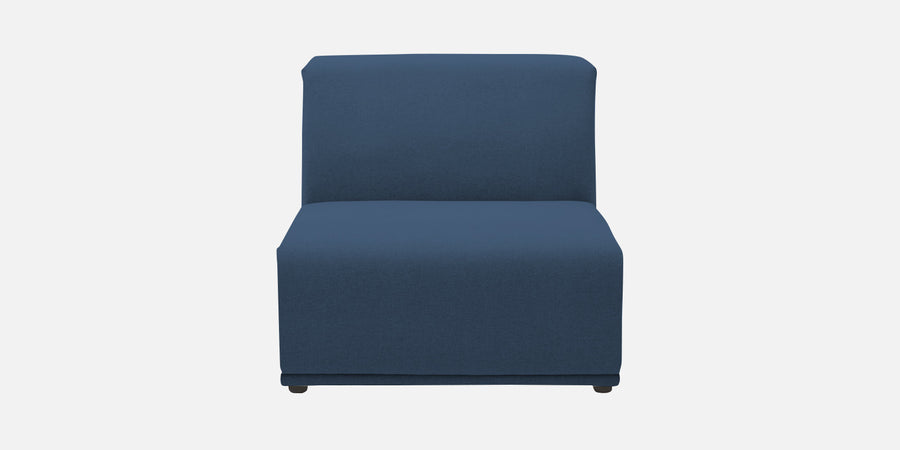 Adam Fabric Lhs Sectional Sofa 3 Ottoman Lounger In Light Blue Colour - Febonic Living