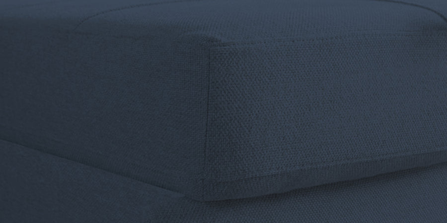 Fornia Fabric 3 Seater Pull Out Sofa Cum Bed In Denim Blue Colour - Febonic Living