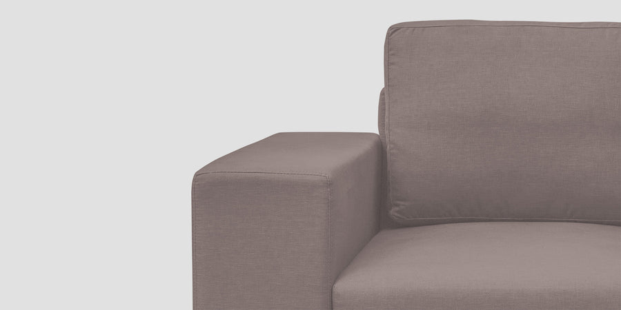 Betty Fabric 6 Seater Rhs Corner Sofa In Almond Beige Colour - Febonic Living