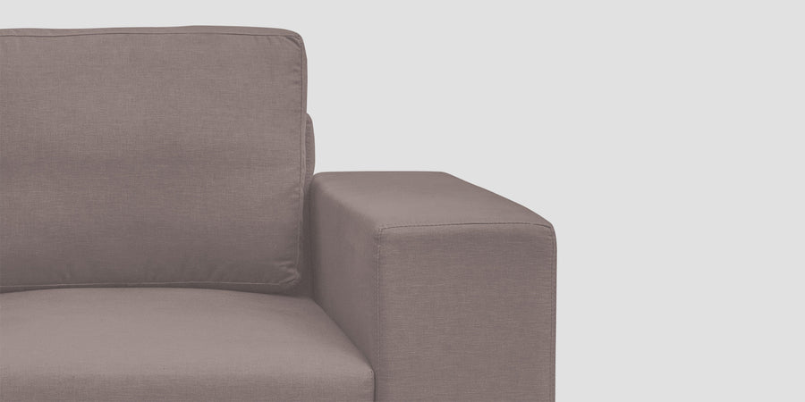 Betty Fabric 6 Seater Lhs Corner Sofa In Almond Beige Colour - Febonic Living