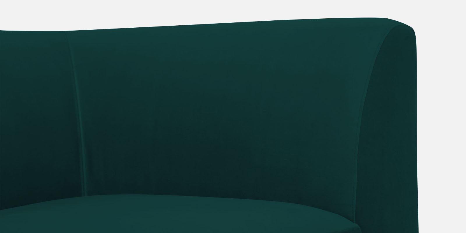 Bufa Velvet 3 Seater Sofa in Pine green Colour