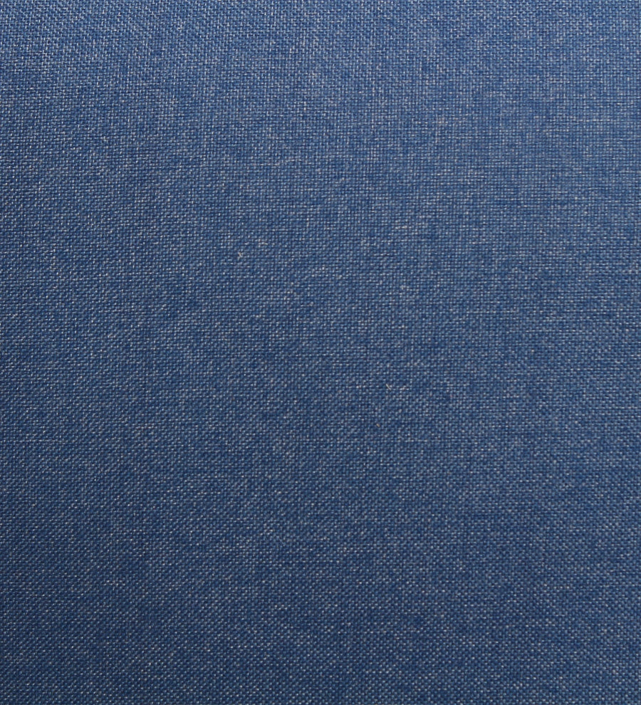 Cindy Fabric Arm Chair In Royal Blue Colour - Febonic Living