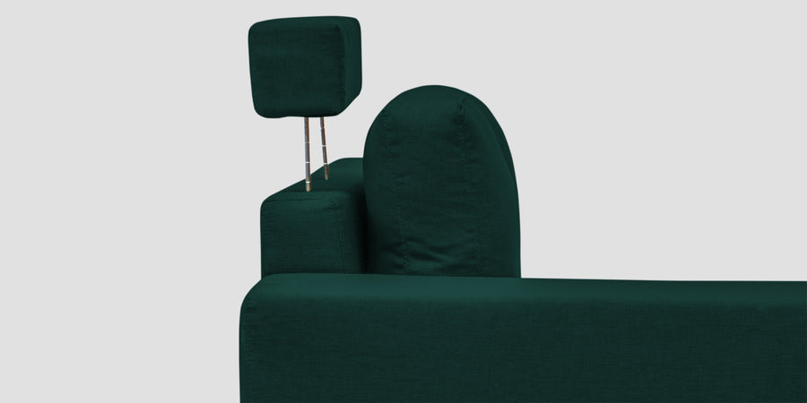 Betty Fabric 6 Seater Rhs Corner Sofa In Sage Green Colour - Febonic Living